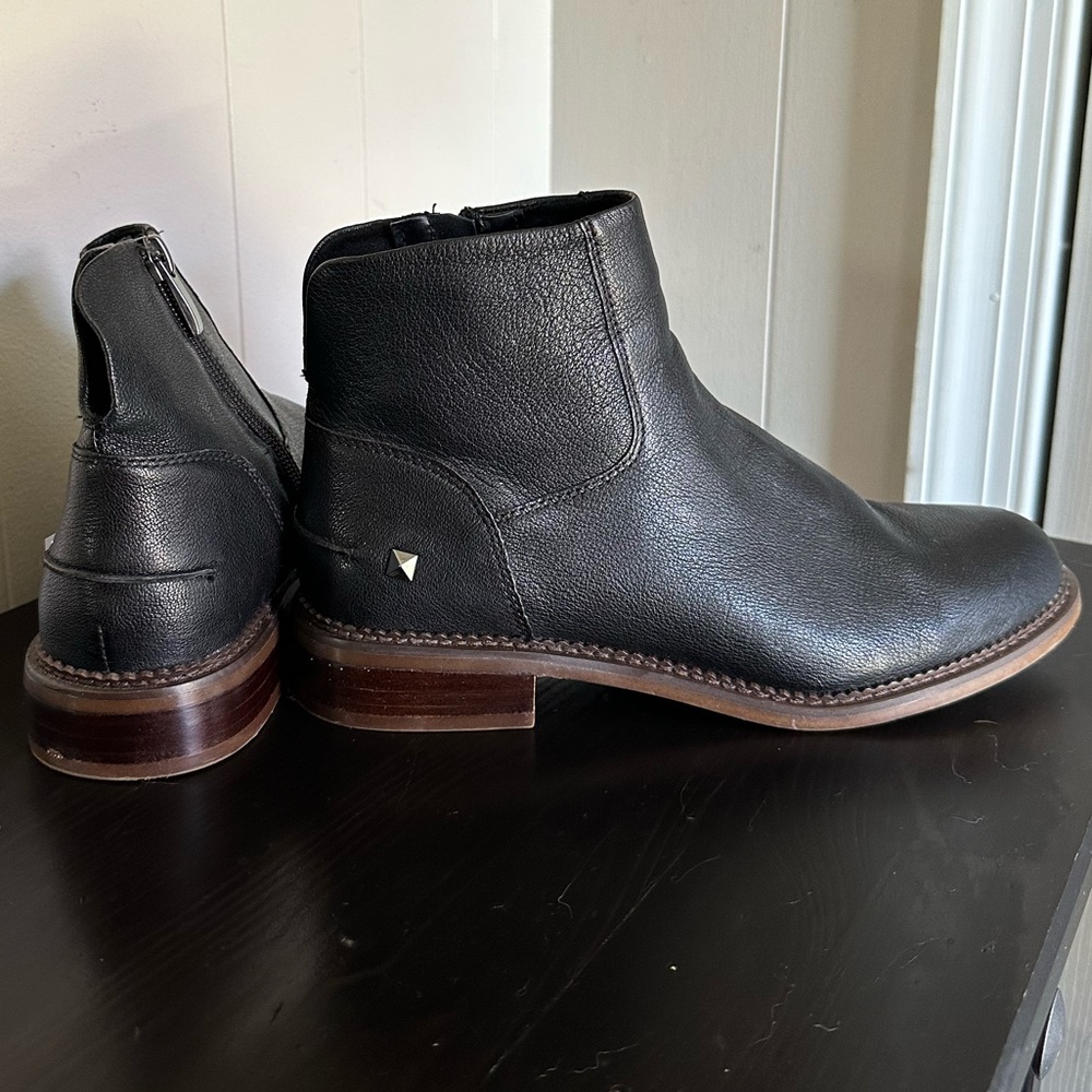 Franco Sarto Black Ankle Boots